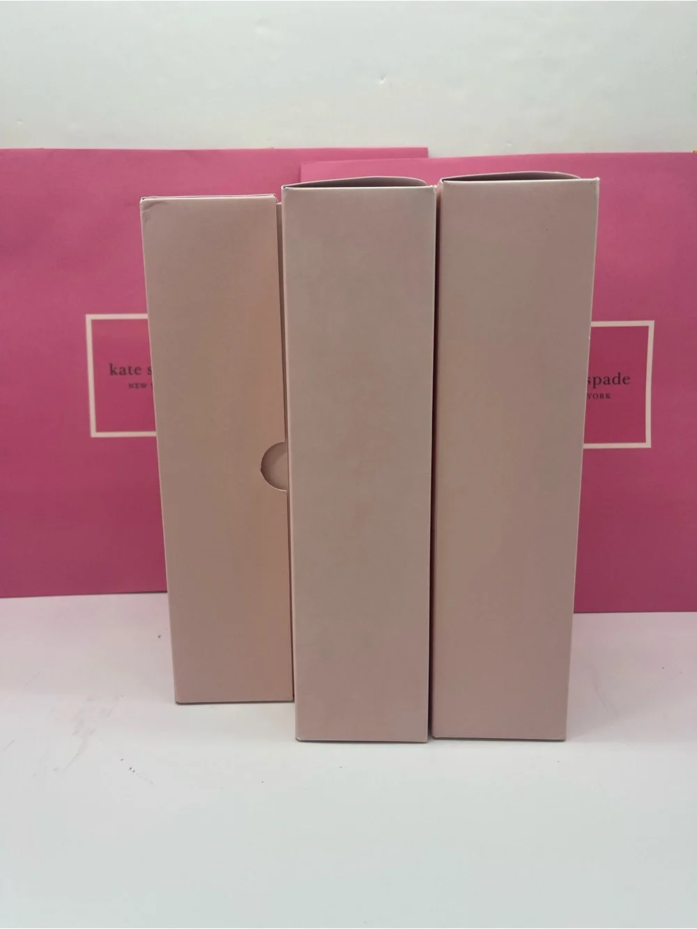 Kate Spade New York Empty Gift Boxes Set of 3 Authentic New Rectangular Boxes